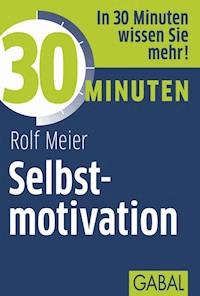 30 Minuten Selbstmotivation - Rolf Meier - ebook