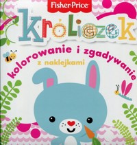 Fisher Price Kolorowanka podłogowa Króliczek -  - książka
