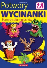 Wycinanki Potwory - - książka