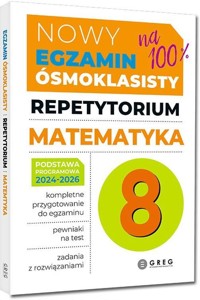Nowy Egzamin ósmoklasisty matematyka Repetytorium - Gancarczyk Roman - książka