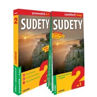 Sudety 2w1: przewodnik + mapa - zbiorowa praca - książka