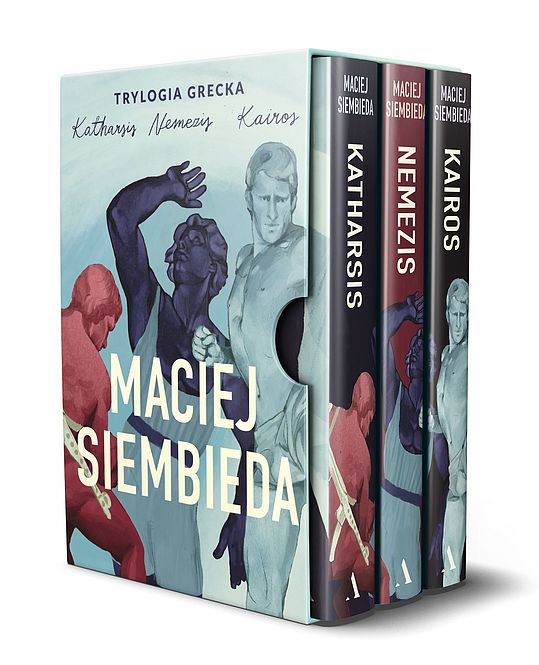 Pakiet - Trylogia Grecka: Kairos / Nemezis / Katharsis - Maciej Siembieda - książka
