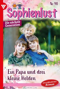 Ein Papa und drei kleine Helden - Carina Lind - ebook