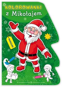 Kolorowanki z Mikołajem -  - książka