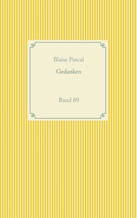 Gedanken - Pascal Blaise - ebook