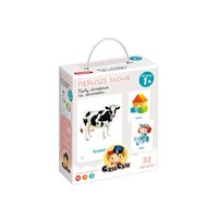 CzuCzu Karty obrazkowe na sznureczku Pierwsze słowa -  - książka