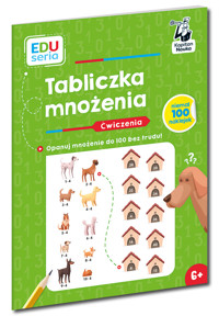 Tabliczka mnożenia. Ćwiczenia. Kapitan Nauka. EDUseria - Bożena Dybowska - książka