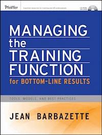 Managing the Training Function For Bottom Line Results - Jean Barbazette - ebook