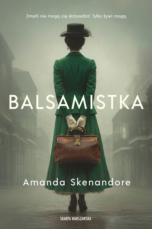 Okładka książki Balsamistka