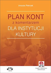Plan kont z komentarzem dla instytucji kultury - Pietrzak Urszula - książka