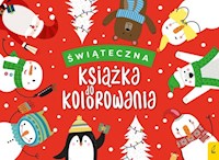 Świąteczna książka do kolorowania -  - książka