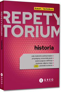 Repetytorium - liceum/technikum - historia - 2023 -  - książka