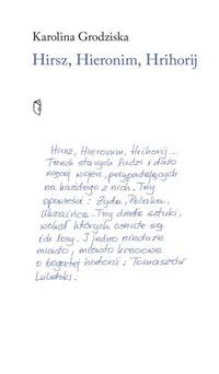 Hirsz, Hieronim, Hrihorij - Karolina Grodziska - książka