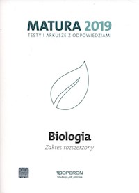 Biologia Matura 2019 Testy i arkusze Zakres rozszerzony - Michalik Anna, Tyc Anna, Kulpiński Kamil - książka
