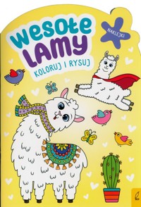 Koloruj i rysuj Wesołe lamy -  - książka