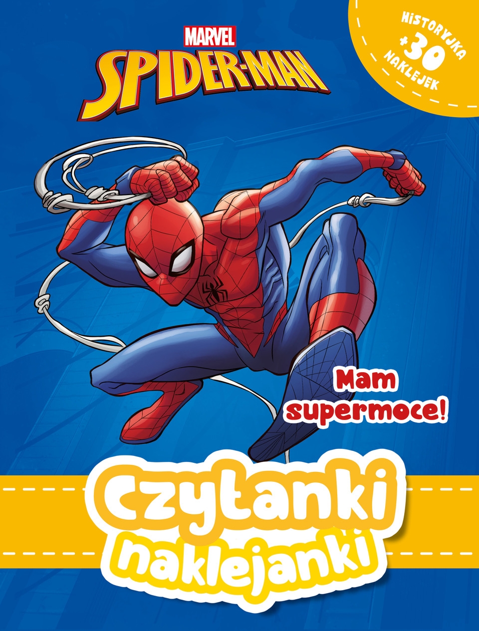 Czytanki naklejanki. Mam supermoce! Marvel Spider-Man -  - książka