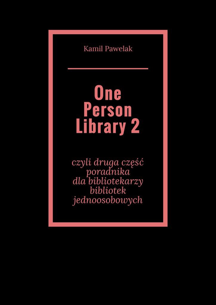 Okładka:One Person Library 2 