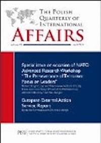 The Polish Quarterly of International Affairs 1_2013 - Marcin Zaborowski - editor - ebook