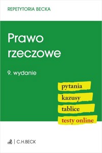 Prawo rzeczowe. Pytania. Kazusy. Tablice. Testy online -  - książka