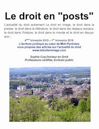 Le droit en posts - Sophie Cuq - ebook