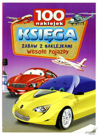 Księga zabaw z naklejkami Wesołe pojazdy -  - książka