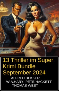 13 Thriller im Super Krimi Bundle September 2024 - Alfred Bekker - ebook
