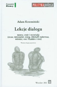Lekcje dialogu - Krzemiński Adam - książka