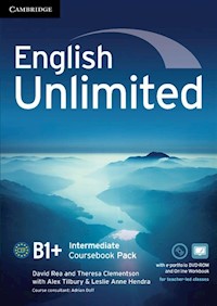 English Unlimited Intermediate Coursebook with e-Portfolio DVD-ROM - Alex Tilbury, Theresa Clement - książka