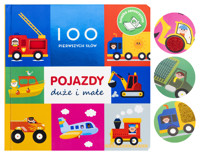 100 pierwszych słów: Pojazdy duże i małe - Rebecca Weerasekera - książka