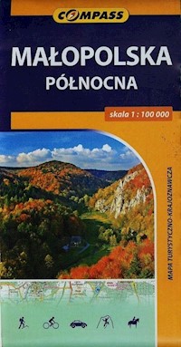 Małopolska Północna mapa turystyczno-krajoznawcza 1:100 000 -  - książka