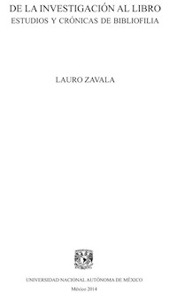 De la investigación al libro - Lauro Zavala - ebook