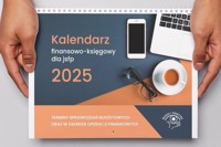 Kalendarz finansowo-księgowy jsfp 2025 - Praca Zbiorowa - książka