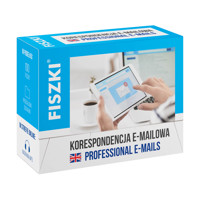Angielski. Fiszki. Korespondencja e-mailowa. Poziom A2/B2 - zbiorowa praca - książka
