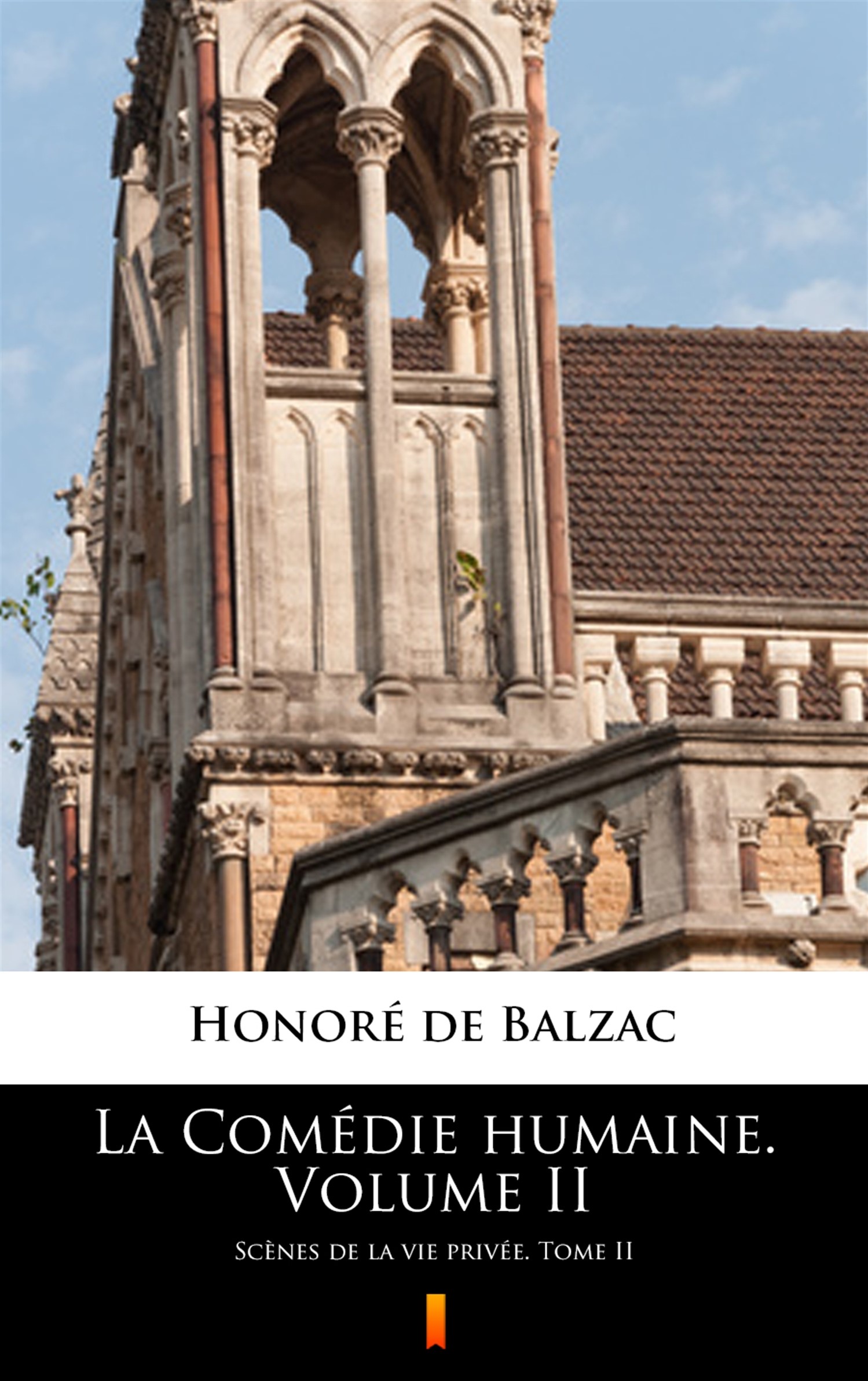 Okładka:La Comédie humaine. Volume II. Scènes de la vie privée. Tome II 