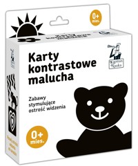Kapitan Nauka. Karty kontrastowe malucha - Agata Matraś, Barbara Pakuła - książka