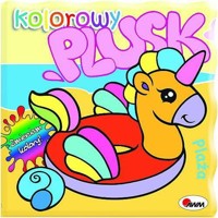 Kolorowy PLUSK. Plaża - Mirosława Kwiecińska - książka