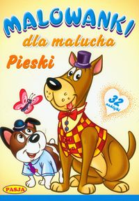 Pieski Malowanki dla malucha -  - książka