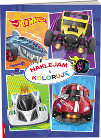 Hot Wheels Naklejam i Koloruję -  - książka