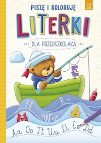 Literki dla przedszkolaka Piszę i koloruję -  - książka