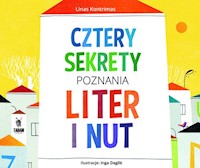 Cztery sekrety poznania liter i nut - Kontrimas Linas - książka