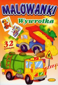 Wywrotka Malowanki -  - książka