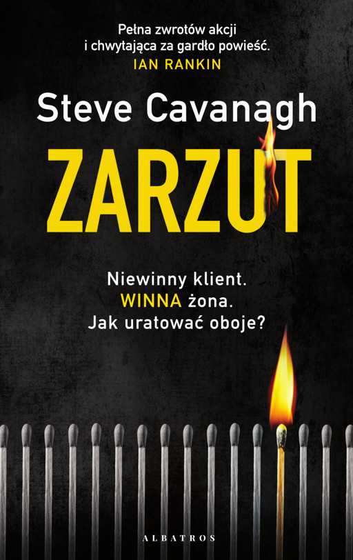 Okładka książki Zarzut