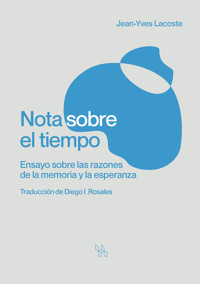 Nota sobre el tiempo - Jean-Yves Lacoste - ebook