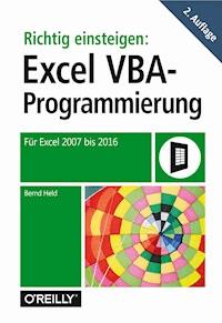 Richtig einsteigen: Excel VBA-Programmierung - Bernd Held - ebook