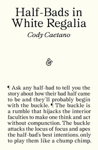 Half-Bads in White Regalia - Cody Caetano - ebook