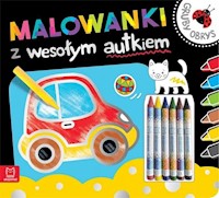 Malowanki z wesołym autkiem Gruby obrys -  - książka