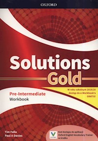 Solutions Gold Pre-Intermediate Workbook - Falla Tim, Davies Paul A. - książka