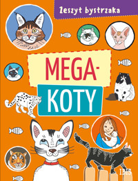 Zeszyt bystrzaka. Mega koty -  - książka