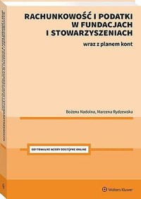 Rachunkowość i podatki w fundacjach i stowarzyszeniach - Bożena Nadolna, Marzena Rydzewska - książka