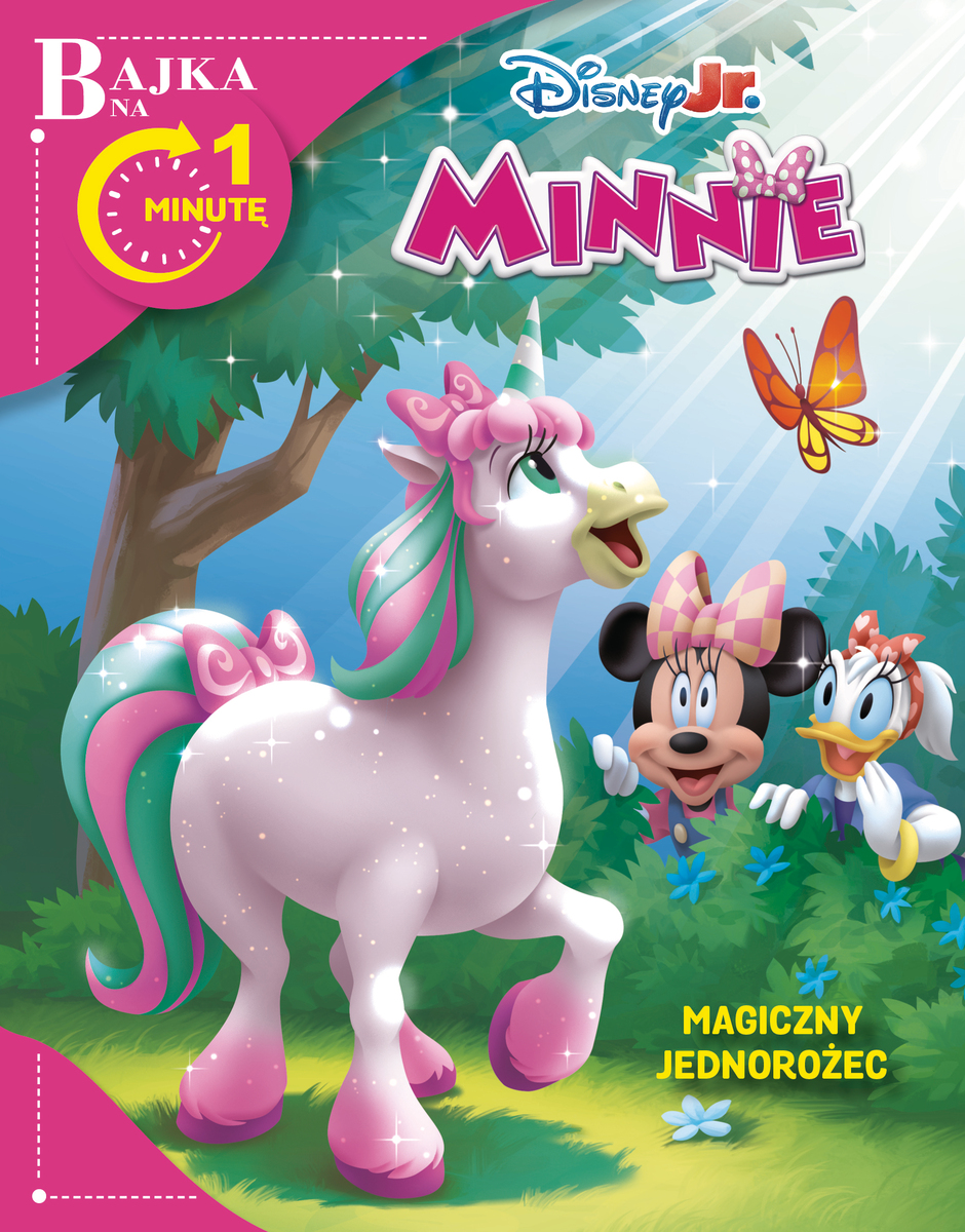Bajka na 1 minutę. Magiczny jednorożec. Disney Junior Minnie - zbiorowa praca - książka